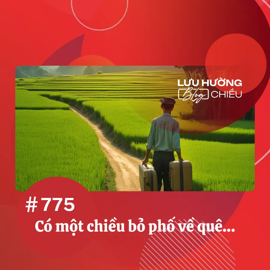 Có một chiều bỏ phố về quê…
